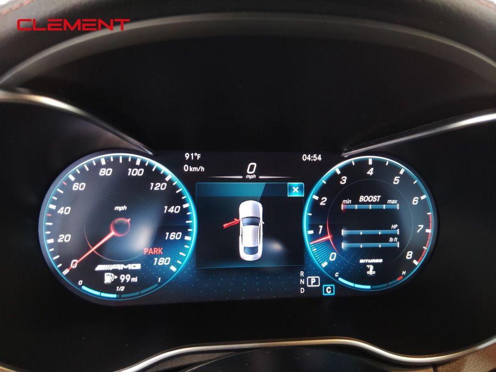 used 2021 Mercedes-Benz AMG C 43 car, priced at $39,800