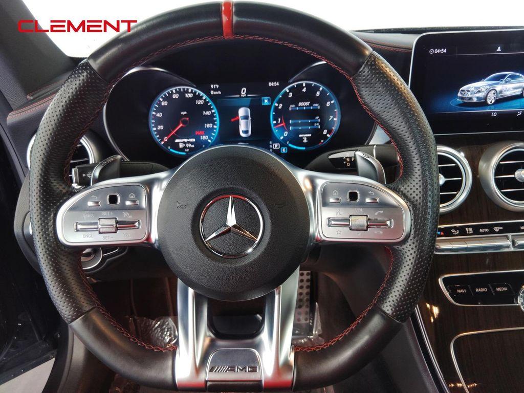 used 2021 Mercedes-Benz AMG C 43 car, priced at $39,800