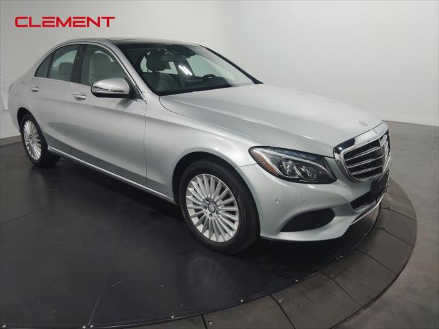 used 2017 Mercedes-Benz C-Class car, priced at $22,000