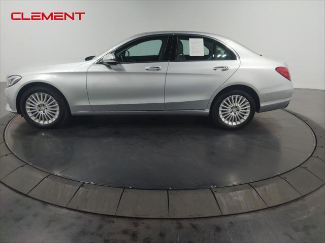 used 2017 Mercedes-Benz C-Class car, priced at $22,000