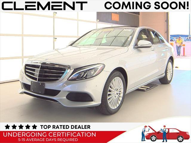 used 2017 Mercedes-Benz C-Class car, priced at $22,000