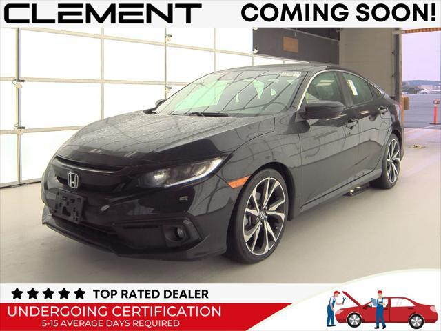 used 2021 Honda Civic car, priced at $23,500