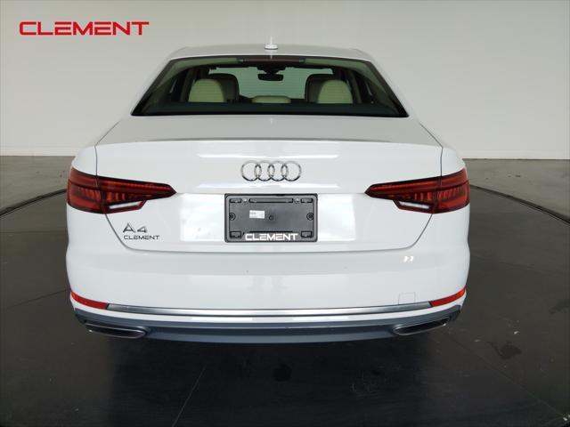 used 2019 Audi A4 car, priced at $22,000