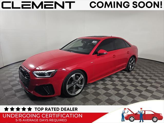 used 2021 Audi A4 car, priced at $22,000