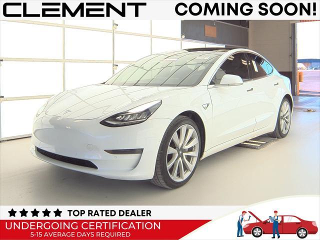 used 2018 Tesla Model 3 car, priced at $21,500