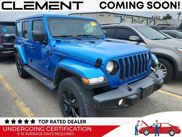 used 2022 Jeep Wrangler Unlimited car, priced at $35,000