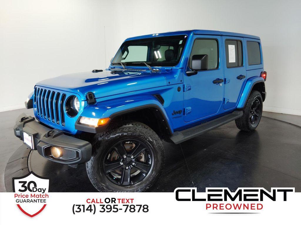 used 2022 Jeep Wrangler Unlimited car, priced at $34,000
