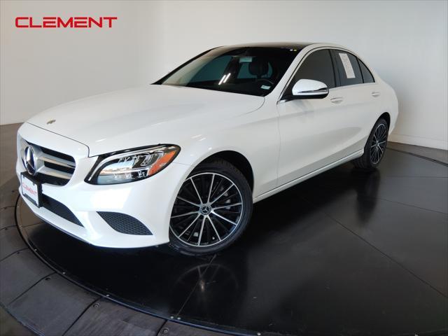 used 2019 Mercedes-Benz C-Class car, priced at $24,500