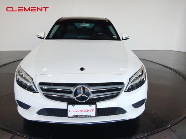 used 2019 Mercedes-Benz C-Class car, priced at $24,500