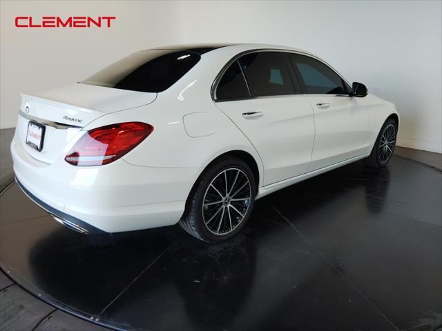 used 2019 Mercedes-Benz C-Class car, priced at $24,500