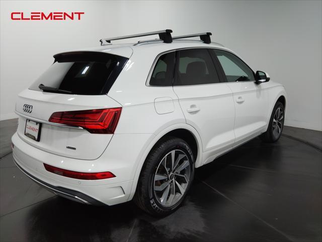 used 2021 Audi Q5 car, priced at $25,500