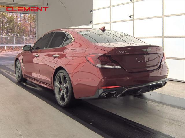 used 2019 Genesis G70 car, priced at $23,000