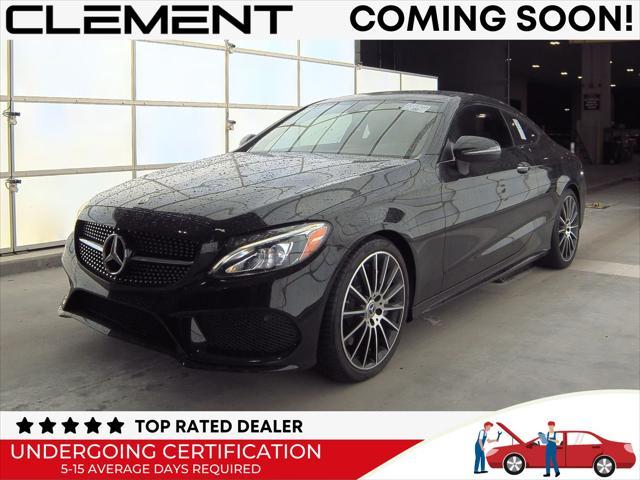 used 2018 Mercedes-Benz C-Class car, priced at $24,500