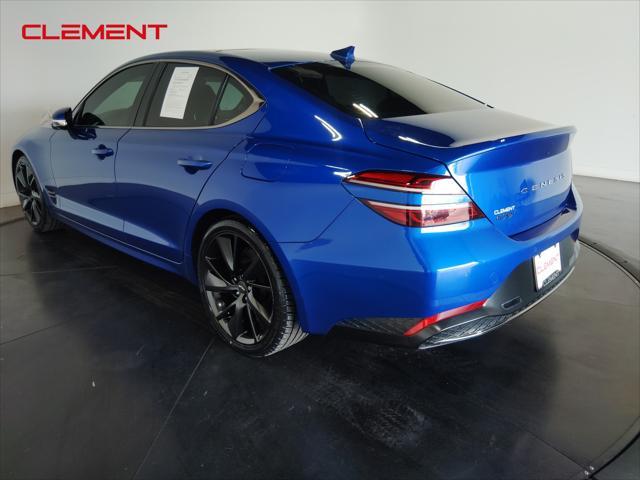 used 2023 Genesis G70 car, priced at $32,000