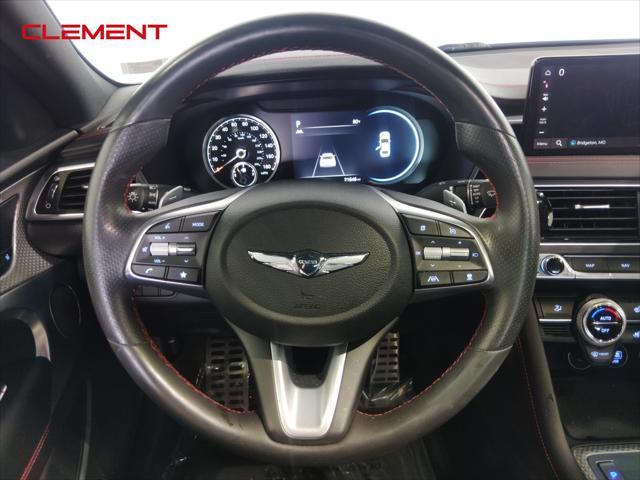 used 2023 Genesis G70 car, priced at $32,000