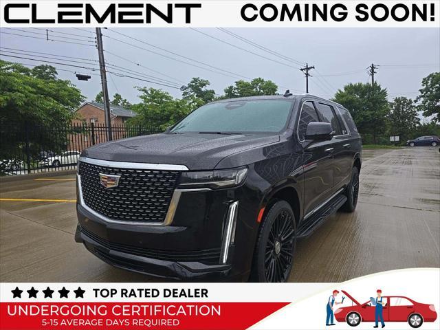 used 2023 Cadillac Escalade ESV car, priced at $54,000