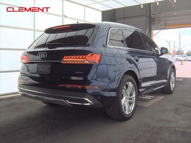 used 2021 Audi Q7 car, priced at $30,500