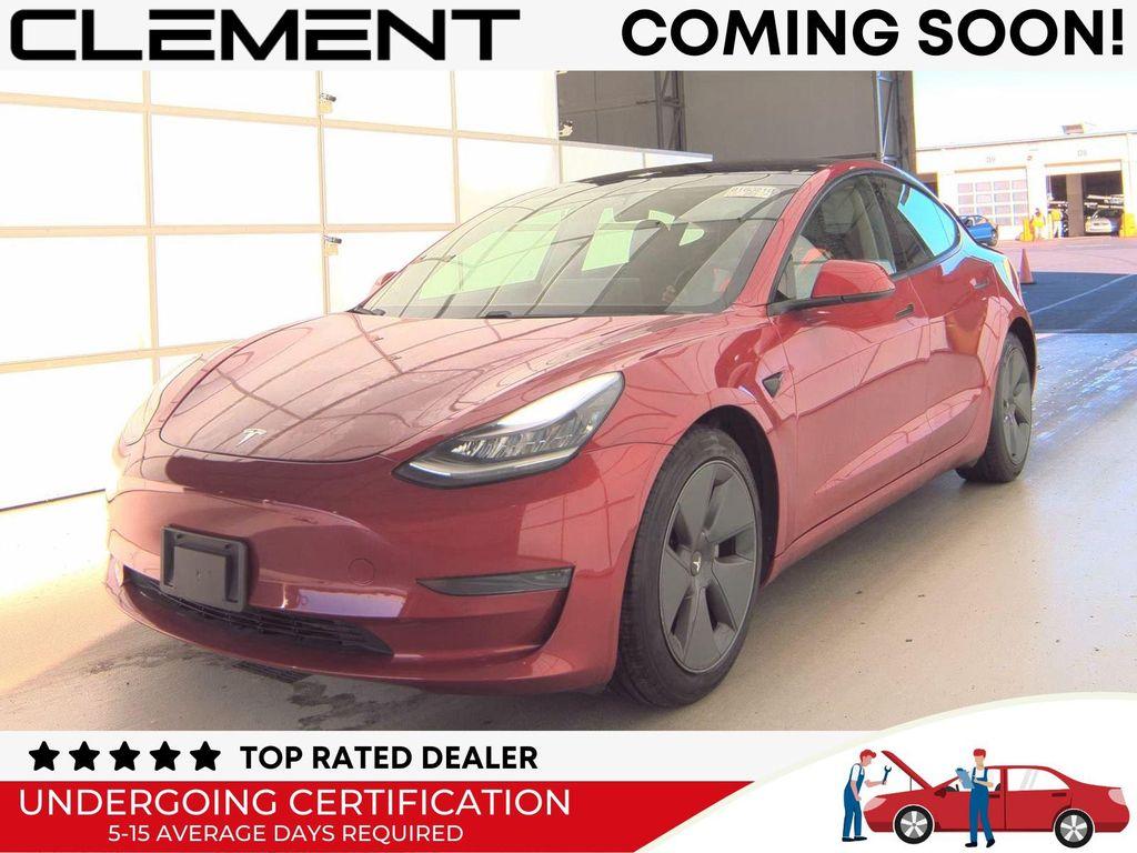 used 2021 Tesla Model 3 car, priced at $24,500