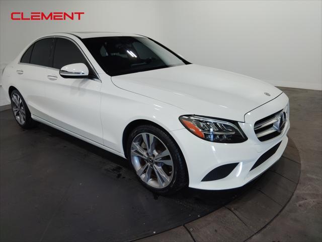 used 2019 Mercedes-Benz C-Class car, priced at $23,500