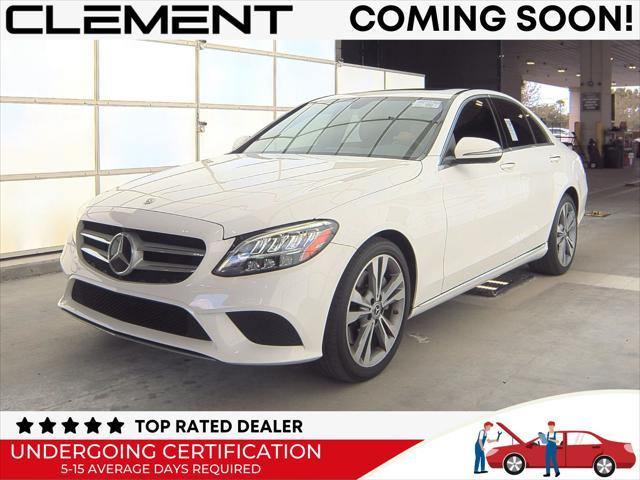 used 2019 Mercedes-Benz C-Class car, priced at $23,500