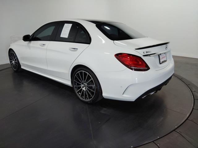 used 2020 Mercedes-Benz C-Class car, priced at $25,000