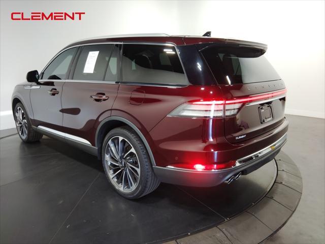 used 2021 Lincoln Aviator car, priced at $36,500