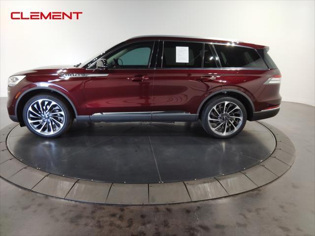 used 2021 Lincoln Aviator car, priced at $36,500