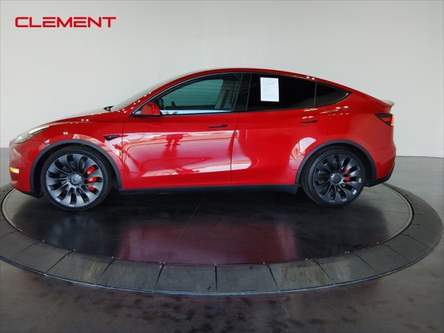 used 2022 Tesla Model Y car, priced at $28,500