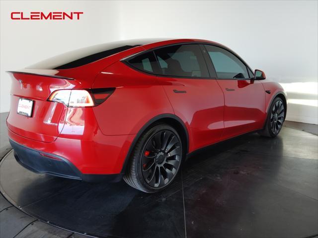 used 2022 Tesla Model Y car, priced at $28,500