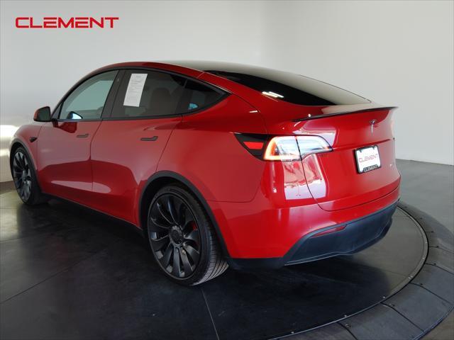 used 2022 Tesla Model Y car, priced at $28,500