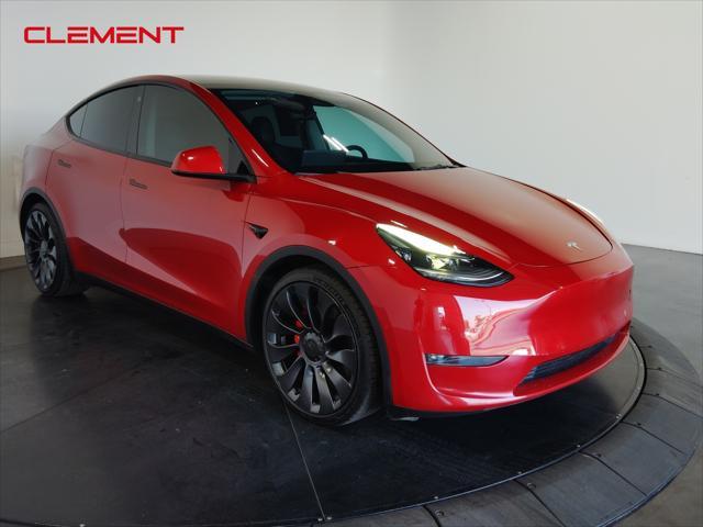 used 2022 Tesla Model Y car, priced at $28,500