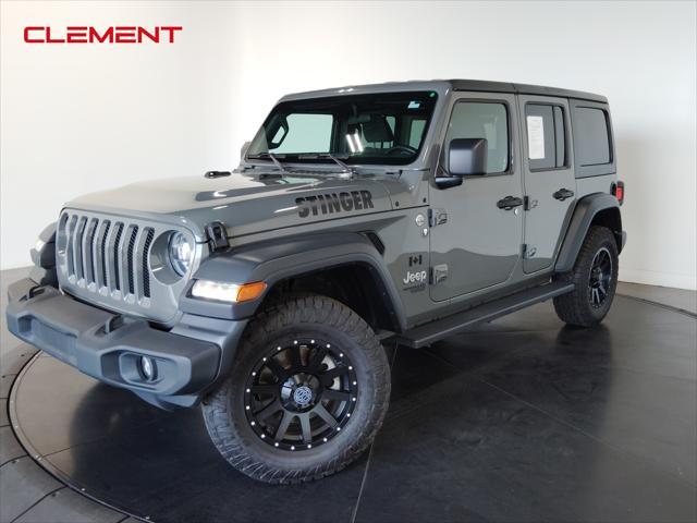 used 2020 Jeep Wrangler Unlimited car, priced at $28,500