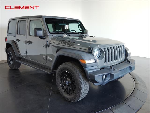 used 2020 Jeep Wrangler Unlimited car, priced at $28,500