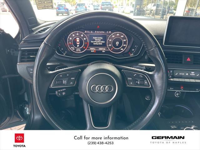 used 2017 Audi A4 car, priced at $17,986