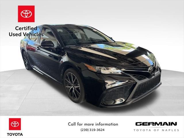 used 2021 Toyota Camry car, priced at $24,986