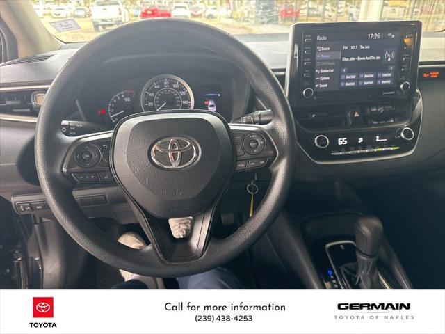 used 2021 Toyota Corolla car, priced at $14,772