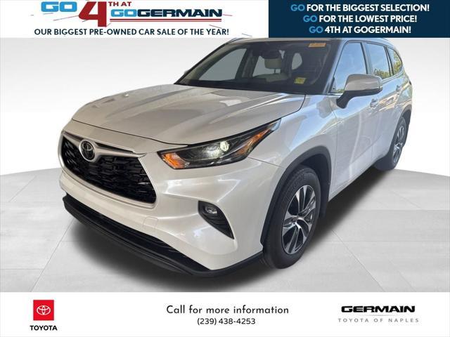 used 2024 Toyota Highlander car, priced at $40,000