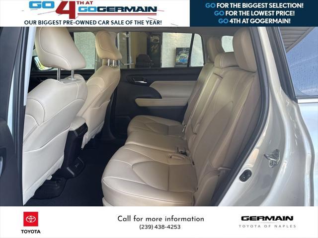 used 2024 Toyota Highlander car, priced at $40,000