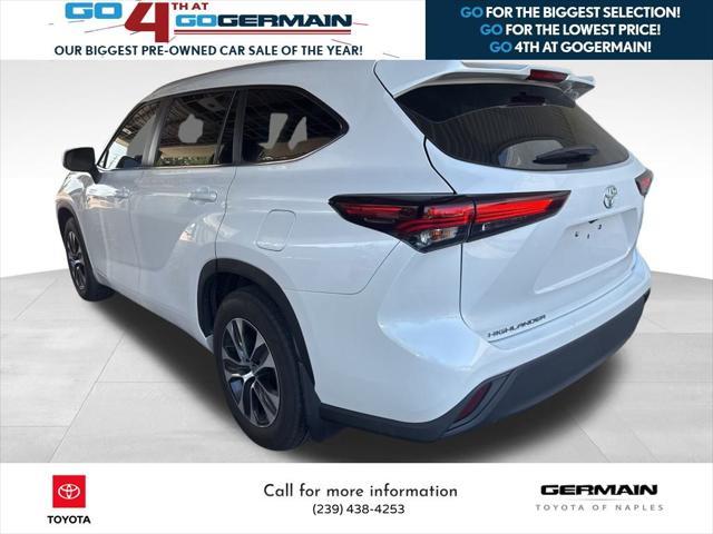 used 2024 Toyota Highlander car, priced at $40,000