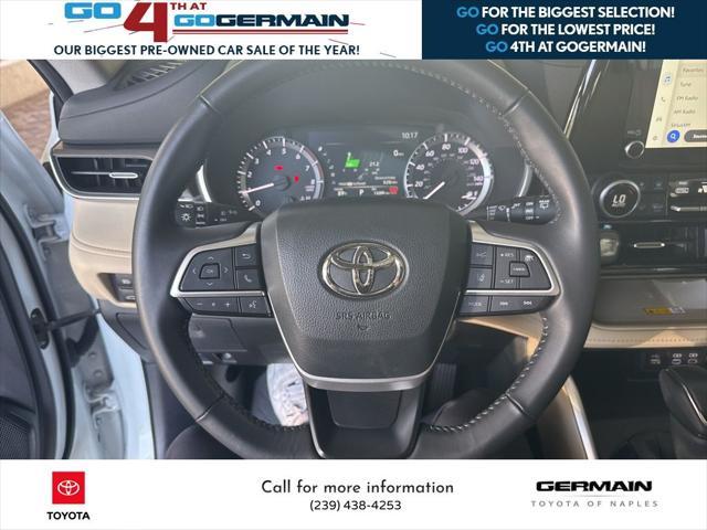 used 2024 Toyota Highlander car, priced at $40,000