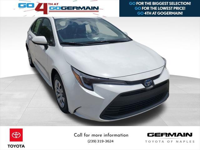 new 2025 Toyota Corolla Hybrid car, priced at $25,263