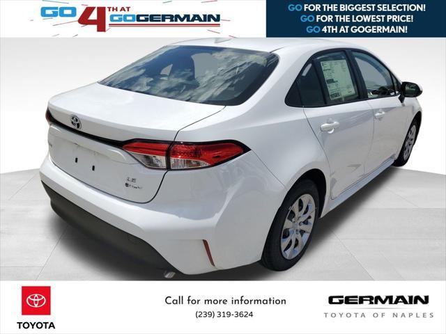 new 2025 Toyota Corolla Hybrid car, priced at $25,263