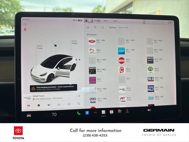used 2021 Tesla Model 3 car, priced at $21,986