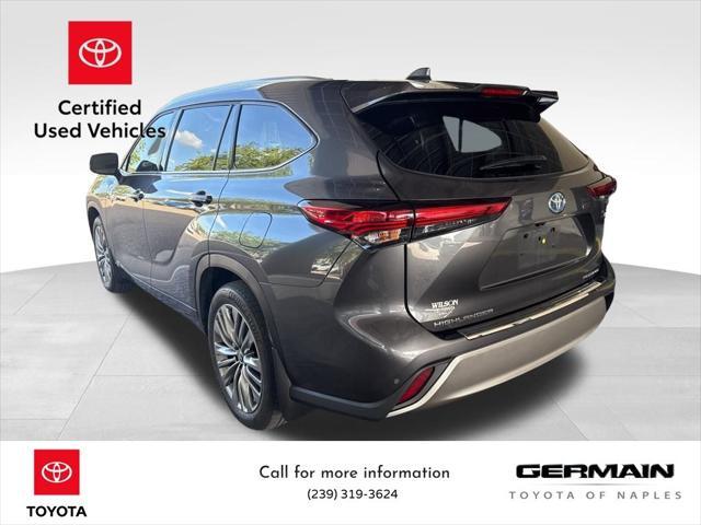 used 2021 Toyota Highlander Hybrid car, priced at $43,886