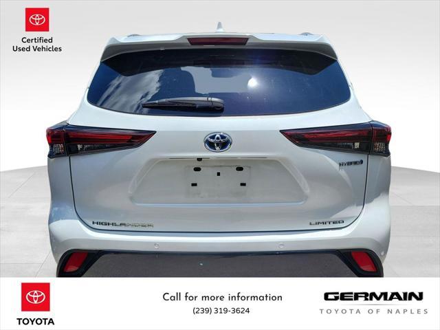 used 2024 Toyota Highlander Hybrid car, priced at $49,993