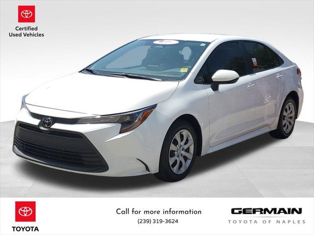 used 2024 Toyota Corolla car, priced at $20,553