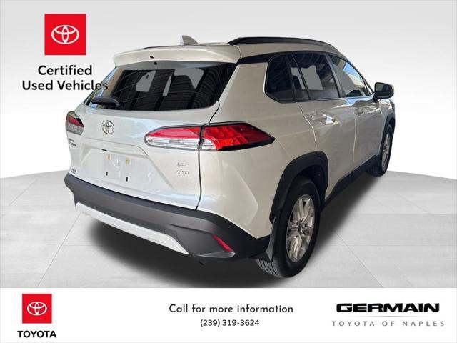 used 2023 Toyota Corolla Cross car, priced at $28,552
