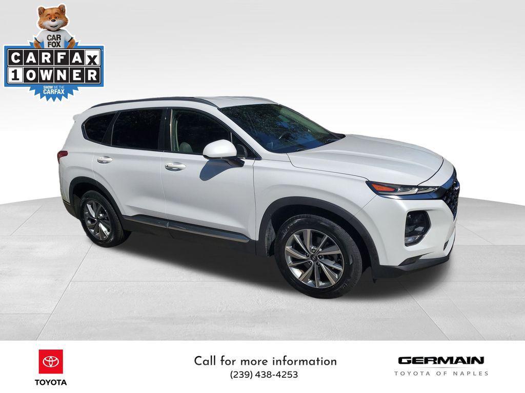 used 2019 Hyundai Santa Fe car, priced at $14,690