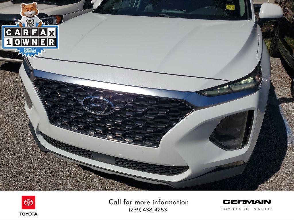 used 2019 Hyundai Santa Fe car, priced at $14,690