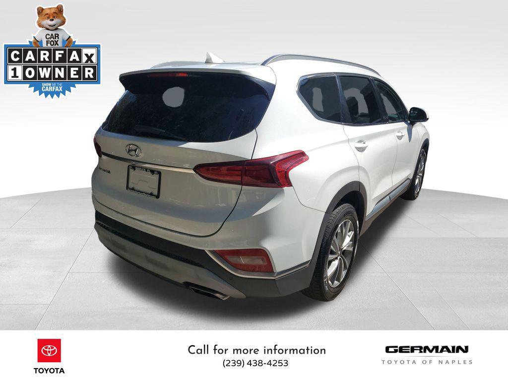 used 2019 Hyundai Santa Fe car, priced at $14,690